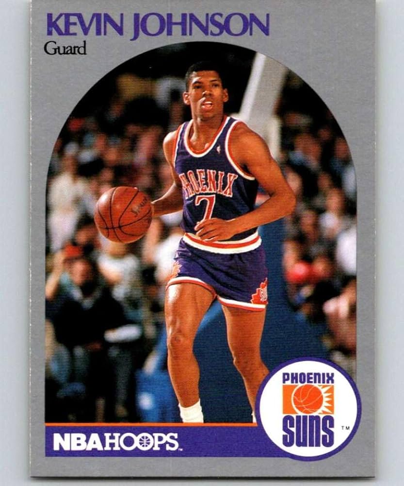 Amazon.com: 1990-91 NBA Hoops #238a Kevin Johnson Phoenix Suns