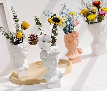 Amazon.co.jp: 花瓶 セラミック雑貨 現代彫刻アート フラワーベース