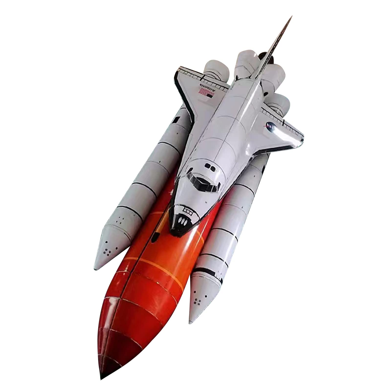 Amazon | 1/150比例紙ロケット模型スペースシャトルアトランティス