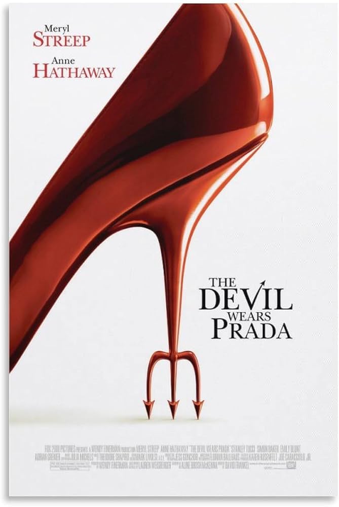Amazon.co.jp: プラダを着た悪魔 映画ポスター キャンバス アート