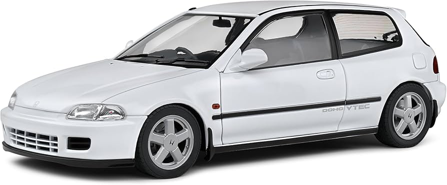 Amazon | SOLIDO 1:18 ホンダ シビック (EG6) ホワイト 1991