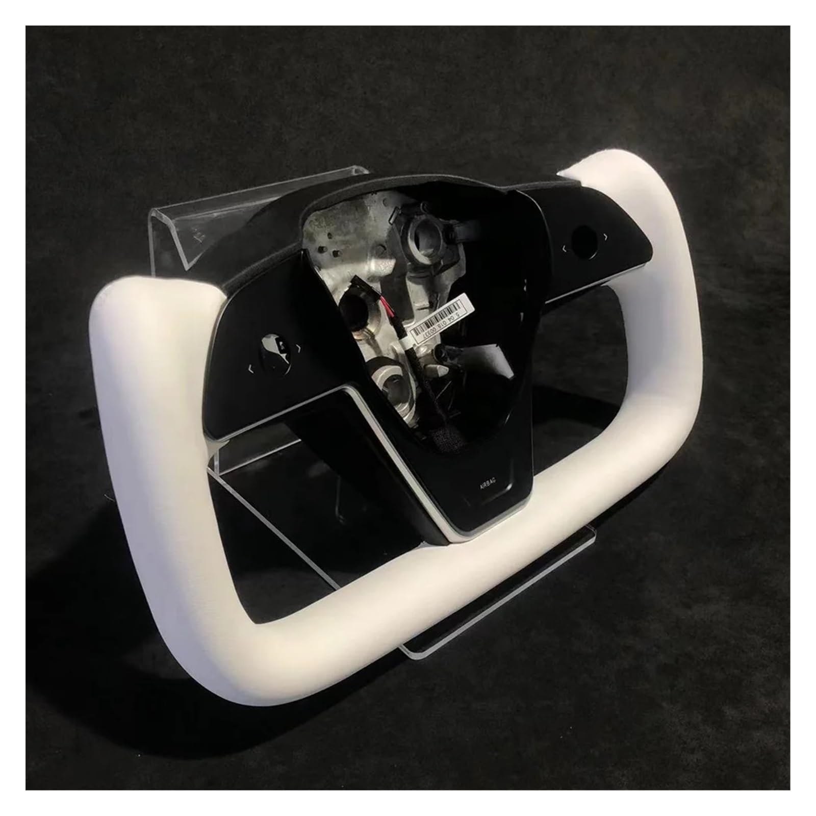 Amazon | モデルXスタイルの新しい2.0ヨークステアリングホイールと