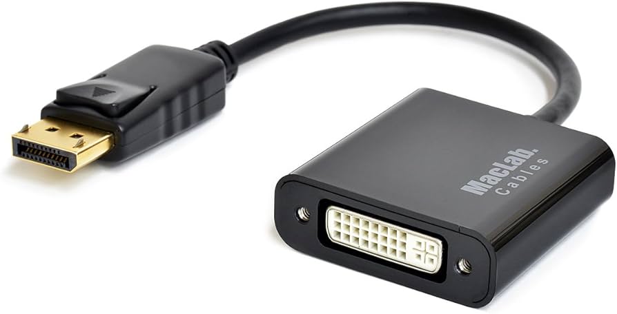 Amazon | MacLab. Displayport DVI 変換 アダプタ 20cm BC-DPD2BK 相性