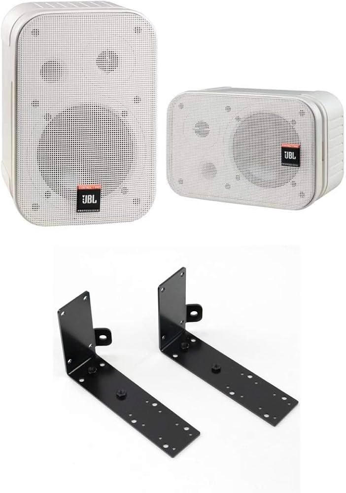 Amazon | JBL PROFESSIONAL Control 1 PRO-WH 2Way ペア CTLB-1 壁