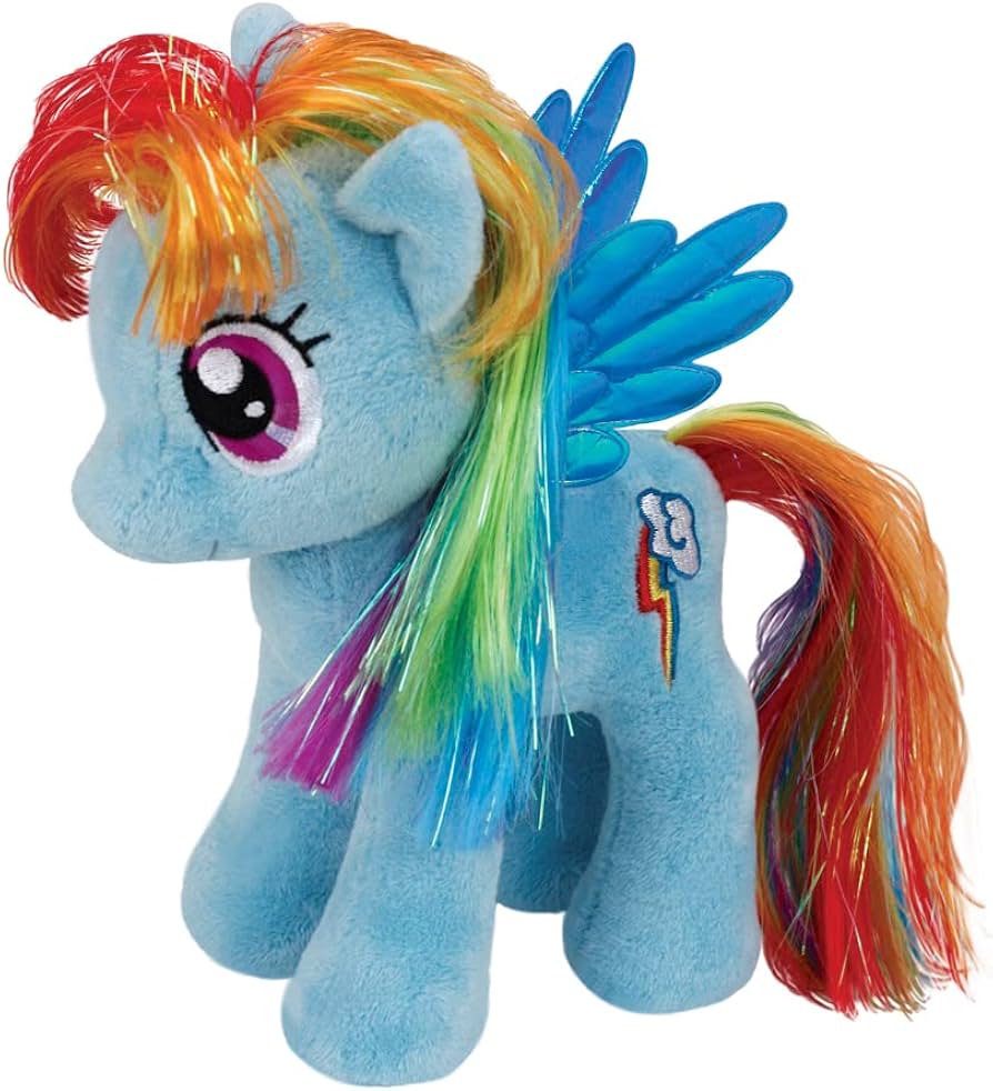 Amazon.co.jp: マイリトルポニー Ty Beanie Babies 17cm ぬいぐるみ