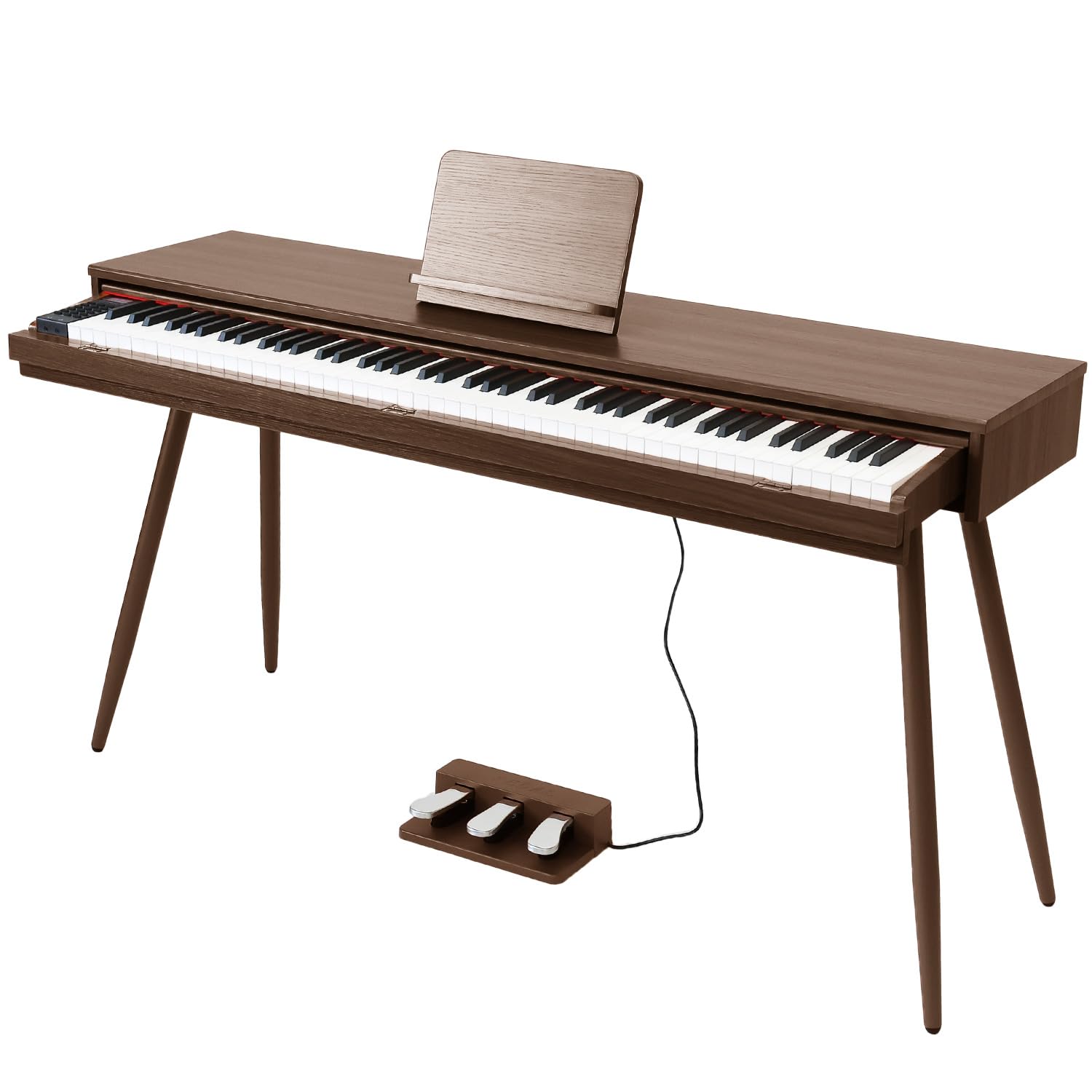 Amazon | [MRG] 電子ピアノ 引き出し式 88鍵盤 木製 MIDI対応 楽譜