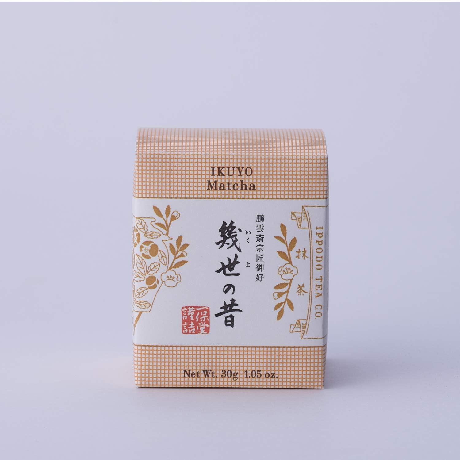 Amazon | 抹茶 一保堂茶舗 幾世の昔（いくよのむかし）30g箱 | 日本茶
