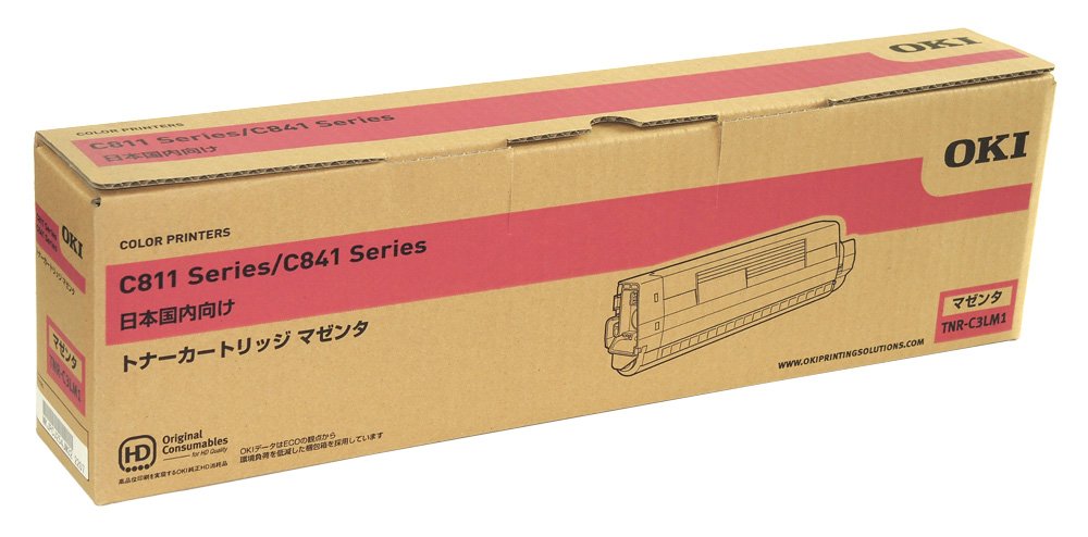 Amazon | OKI 国内純正トナーカートリッジ TNR-C3LM1 マゼンタ (T