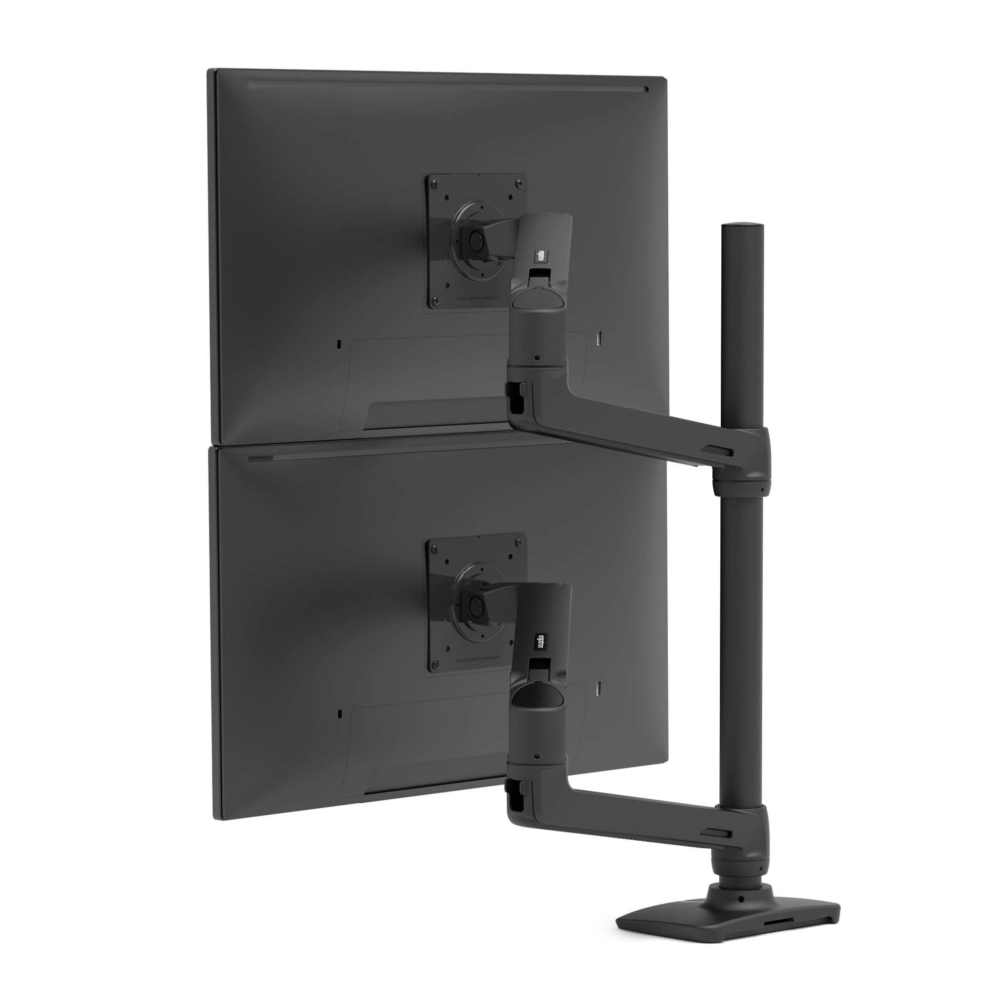 Amazon.com: Ergotron – LX Vertical Stacking Dual Monitor Arm, VESA