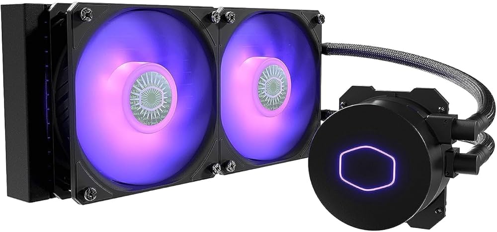 Amazon.com: CoolerMaster MasterLiquid ML240L RGB V2, Close-Loop