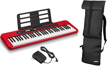 Amazon | CASIO CT-S200 RD ケースセット 61鍵盤 Casiotone キーボード