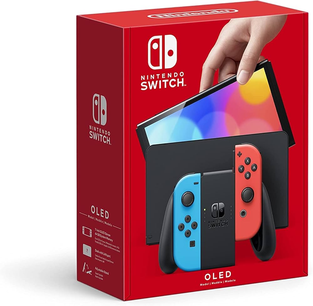 Nintendo Switch ネオンブルー/ネオンオレンジ、ソフト付き Amazon.com