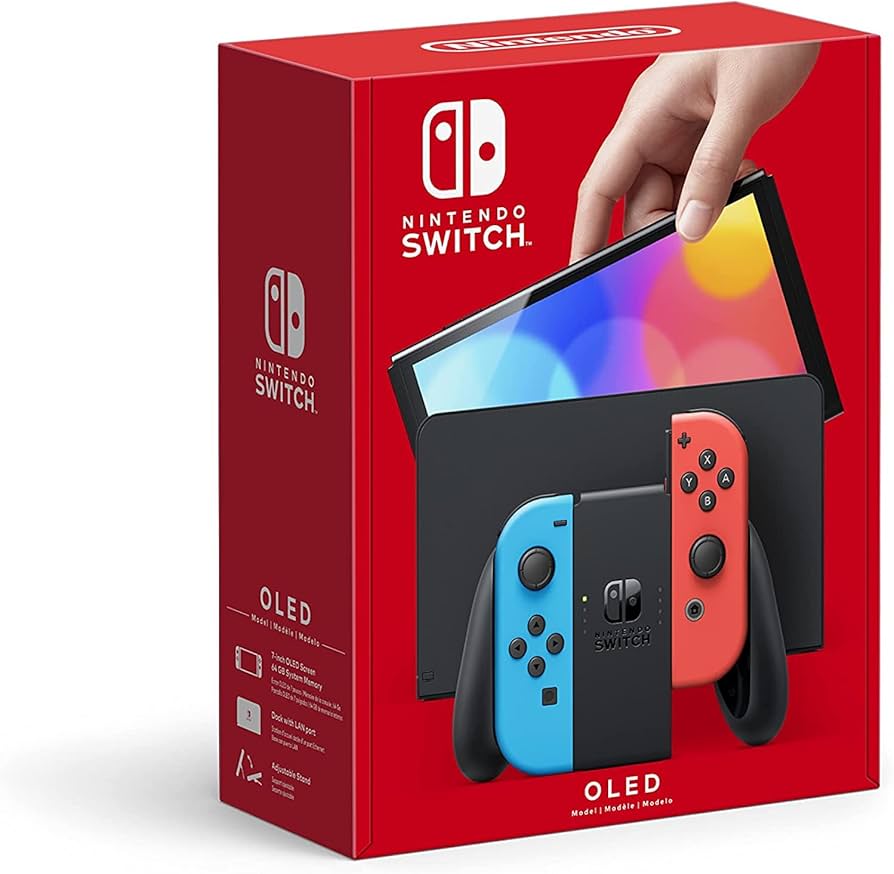 新品未開封‼︎Nintendo Switch ネオンブルー/ネオンレッド 本体 箱無し