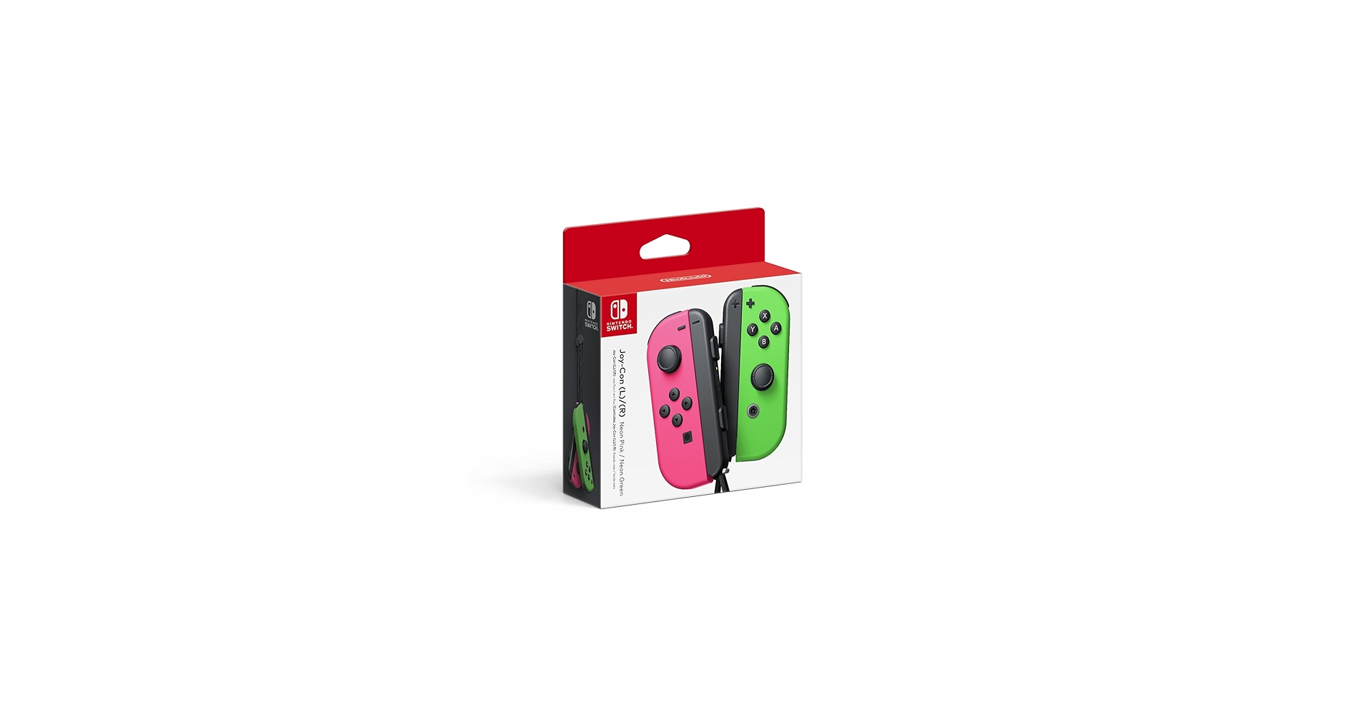 Amazon.com: Nintendo Joy-Con (L/R) - Neon Pink/Neon Green : Video