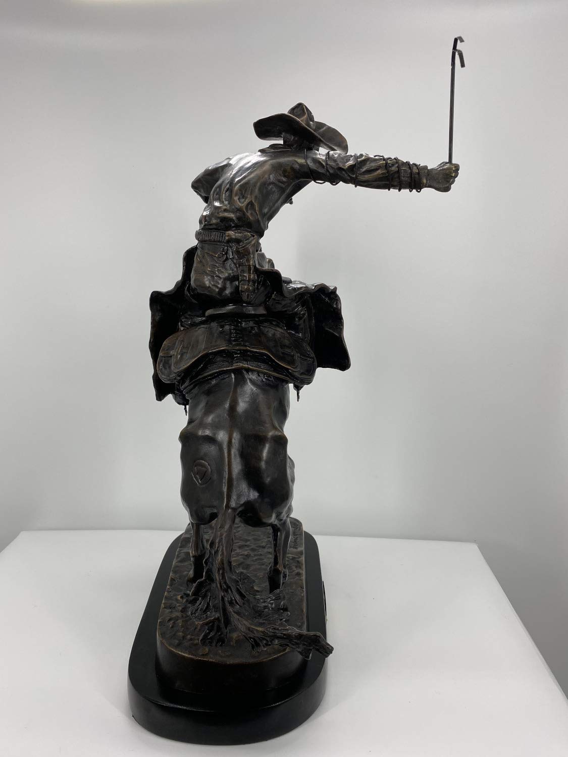 Amazon.com: Frederic Remington's Solid Bronze Bronco Buster