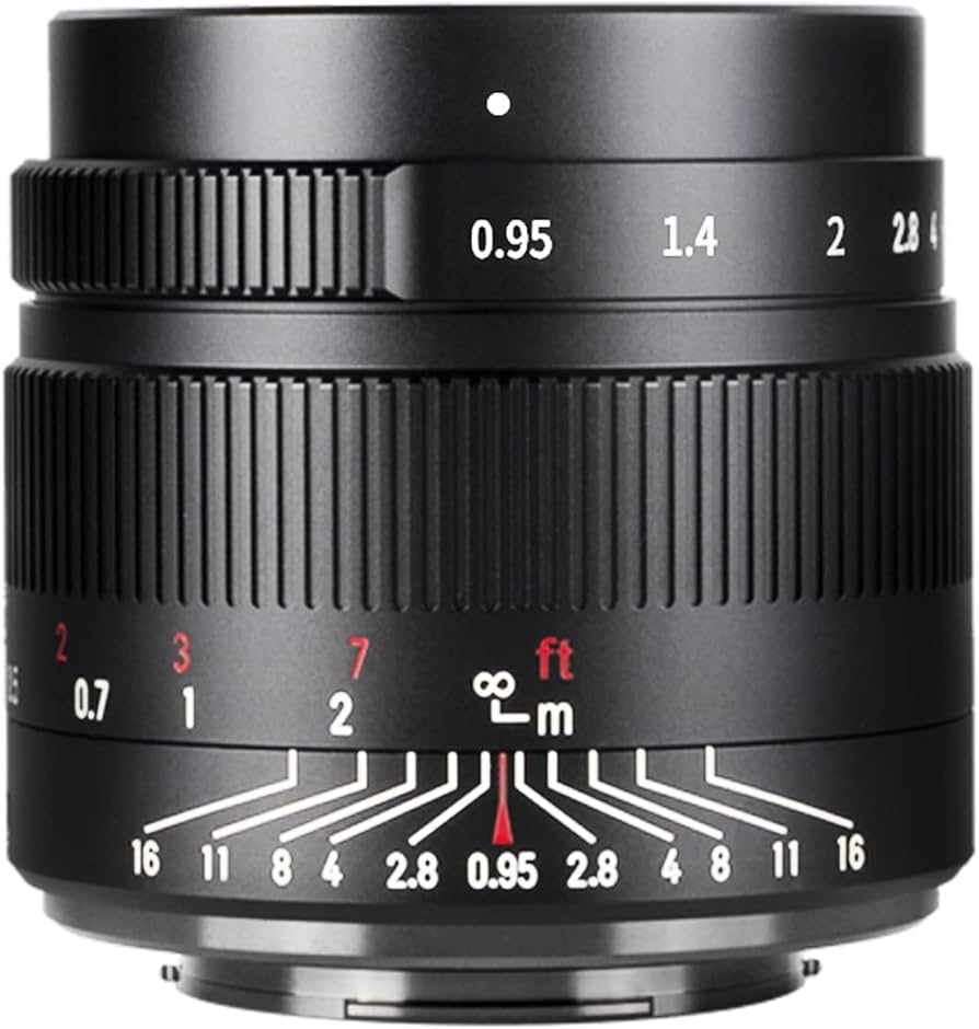 Amazon.com : 7artisans 35mm f0.95 Large Aperture APS-C Mirrorless