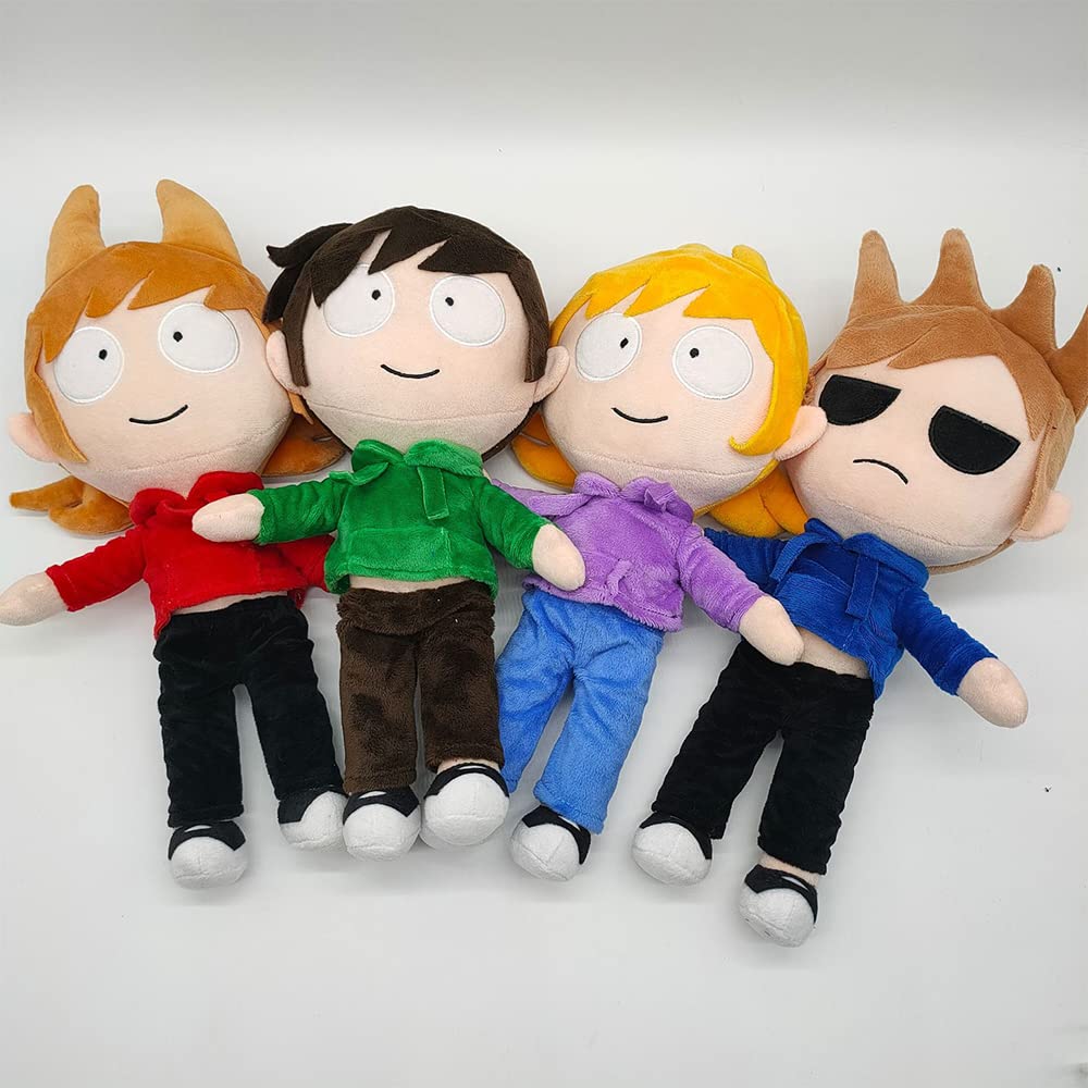Amazon.co.jp: Eddsworldのぬいぐるみ、かわいいマット、トム、EDD