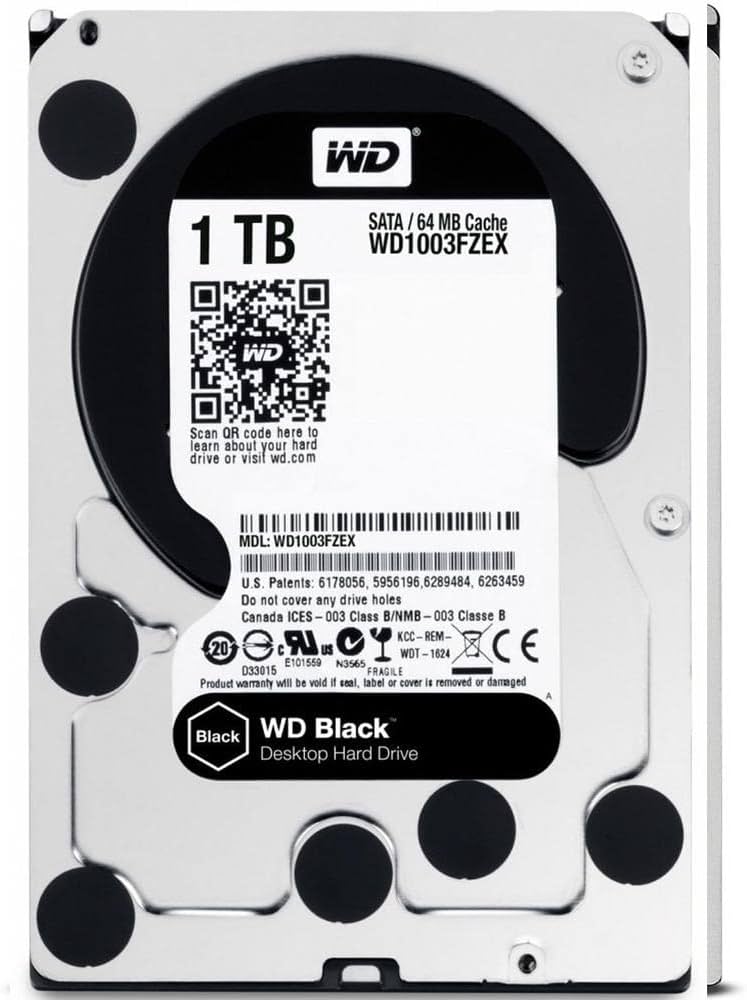 Amazon | Western Digital HDD 1TB WD Black PCゲーム クリエイティブ