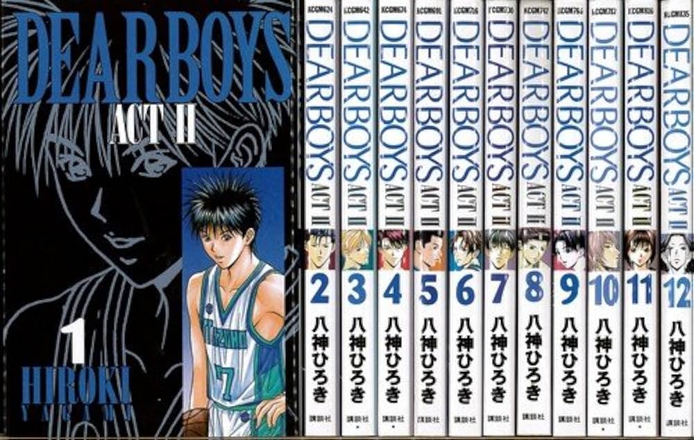 DEAR BOYS ACTⅡ(ディア ボーイズ アクトツー) 未完結セット(講談社
