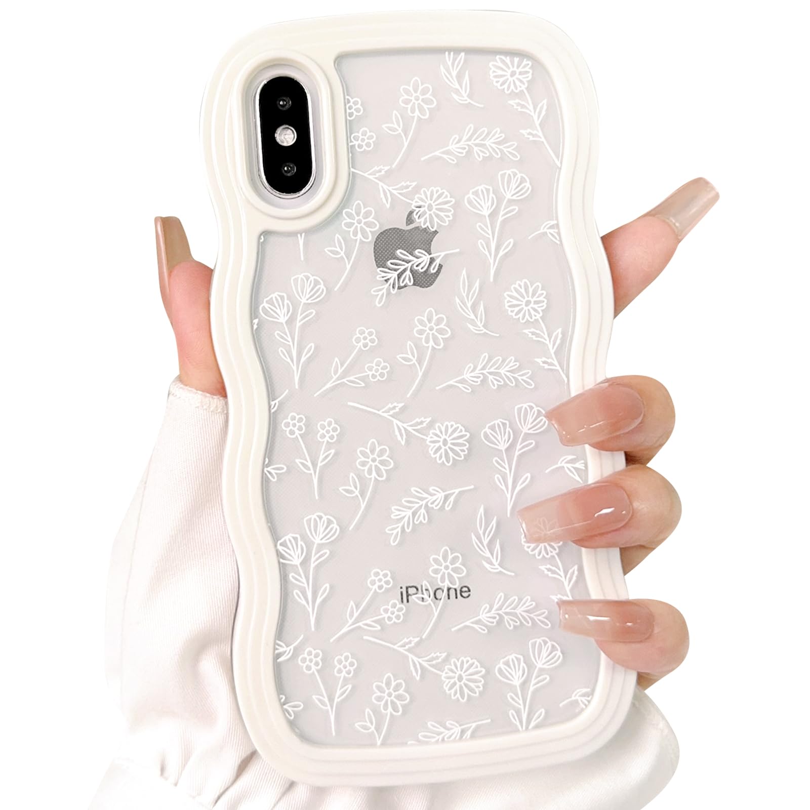 Amazon.com: NITITOP Compatible for iPhone X/XS Case Cute Clear