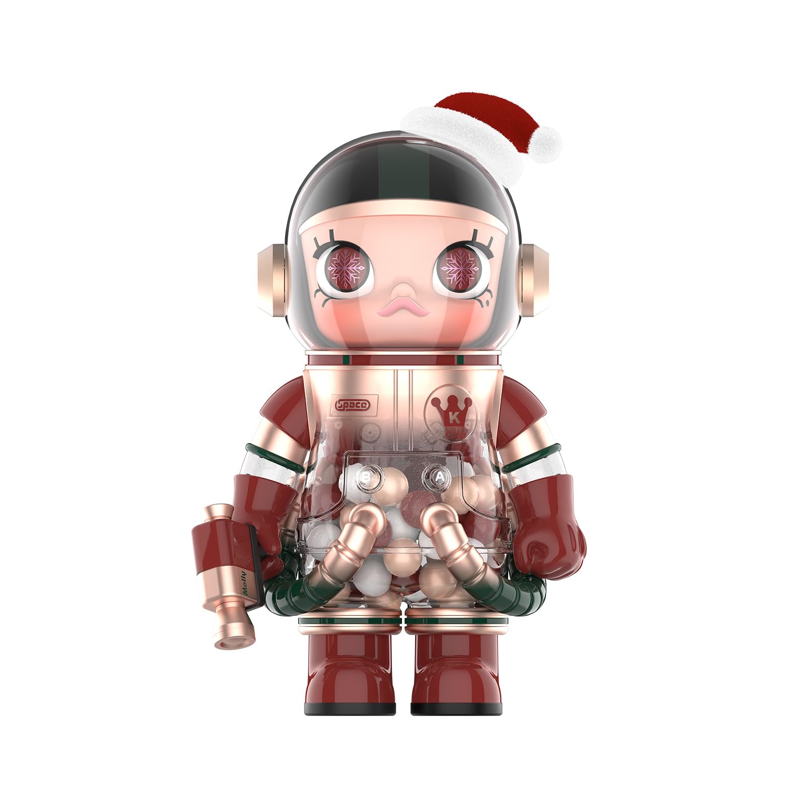 Amazon.com: POP MART MEGA Space Molly 400% Christmas 2024, 11.61