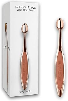 Amazon.com: Artis Elite Oval Brush 4 - Rose Gold, 1 Pc Makeup
