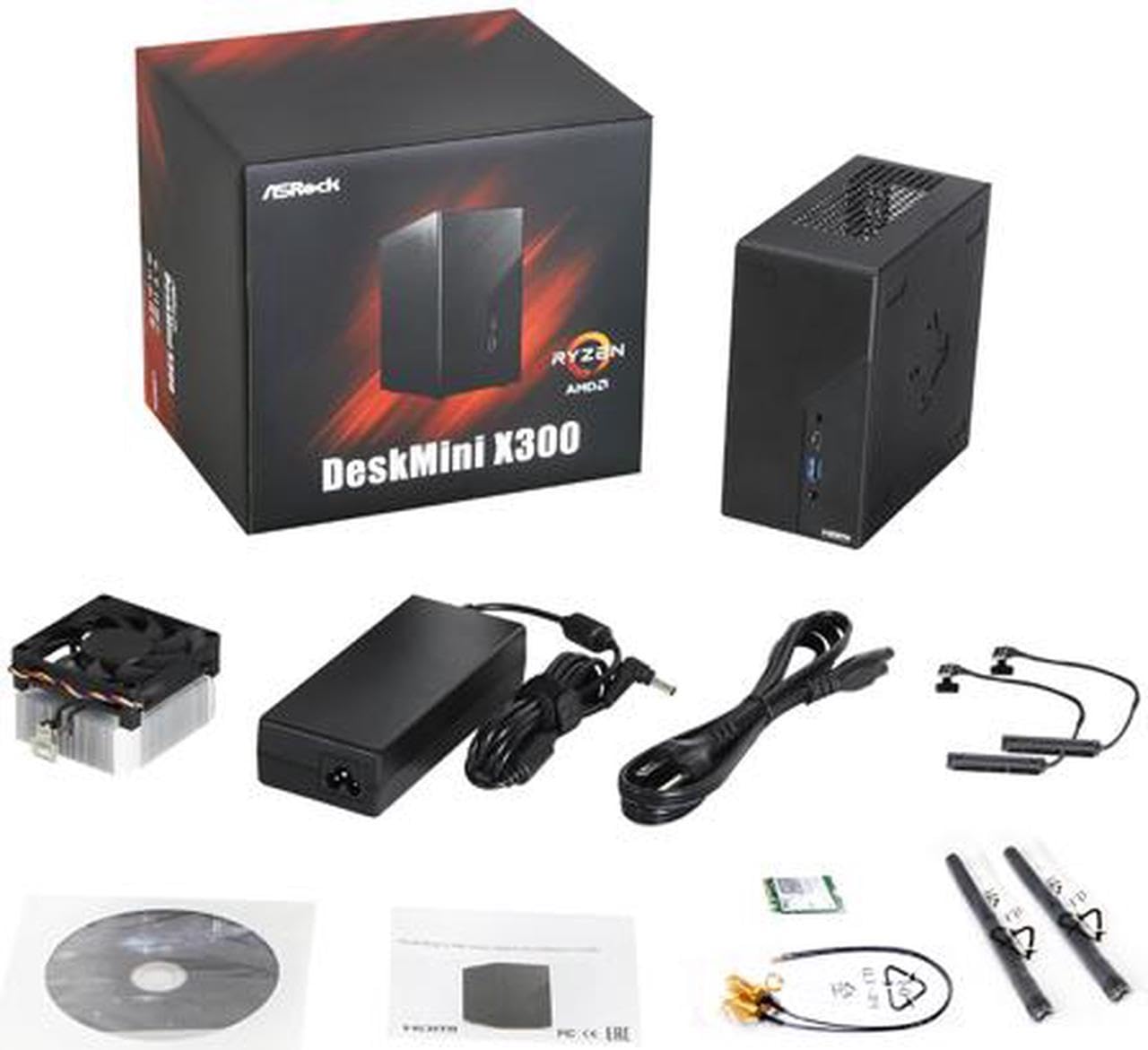 ASRock DESKMINI X300W Barebone : Amazon.ca: Electronics