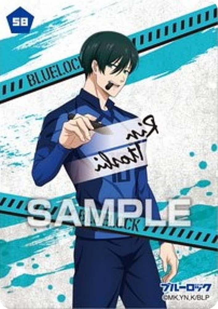 Amazon.co.jp: 【58.糸師凛】ブルーロック クリアカードコレクション