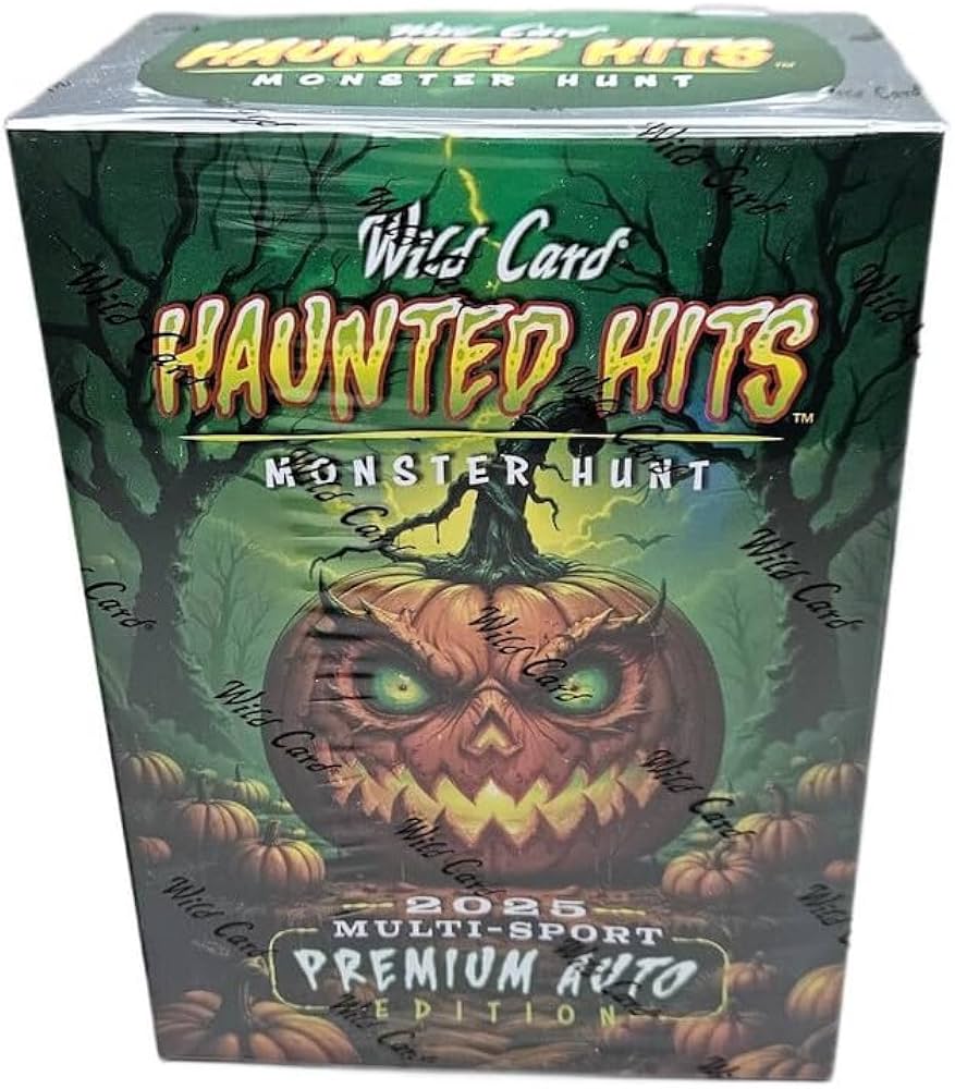 Amazon.com: 2025 Wild Card Haunted Hits Multi-Sport Premium Auto