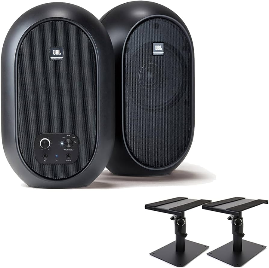 Amazon | JBL 104-BT-Y3 ペア スタンドセット パワード2-WAYフルレンジ