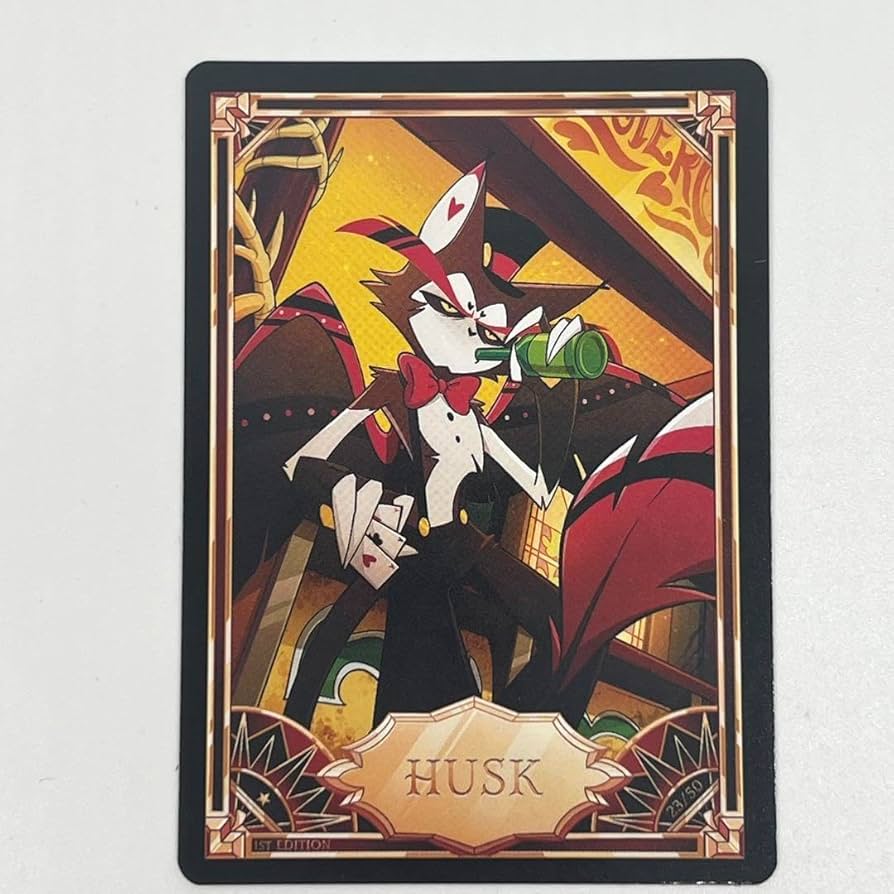 Amazon.co.jp: ハズビンホテル ハスク カード Hazbin Hotel Husk C