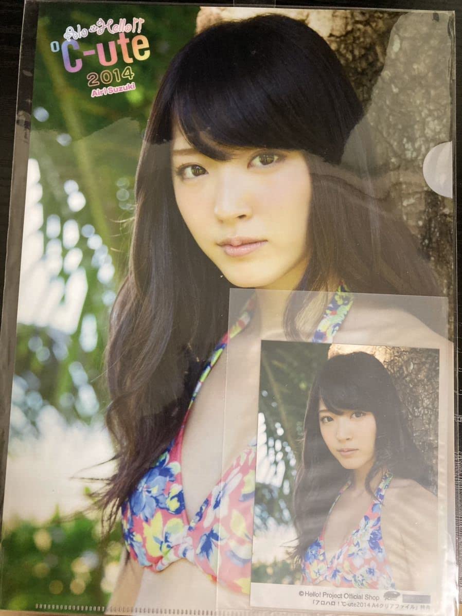 Amazon.co.jp: ℃-ute 鈴木愛理 L判 写真 クリアファイル キュート Live