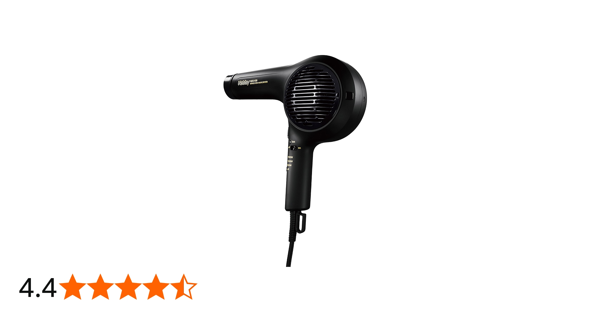 Amazon.co.jp: ノビー(Nobby) マイナスイオンヘアドライヤー NB3100 大