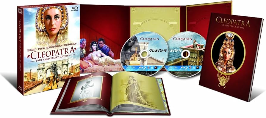 Amazon.com: 「クレオパトラ 製作50周年記念版ブルーレイ