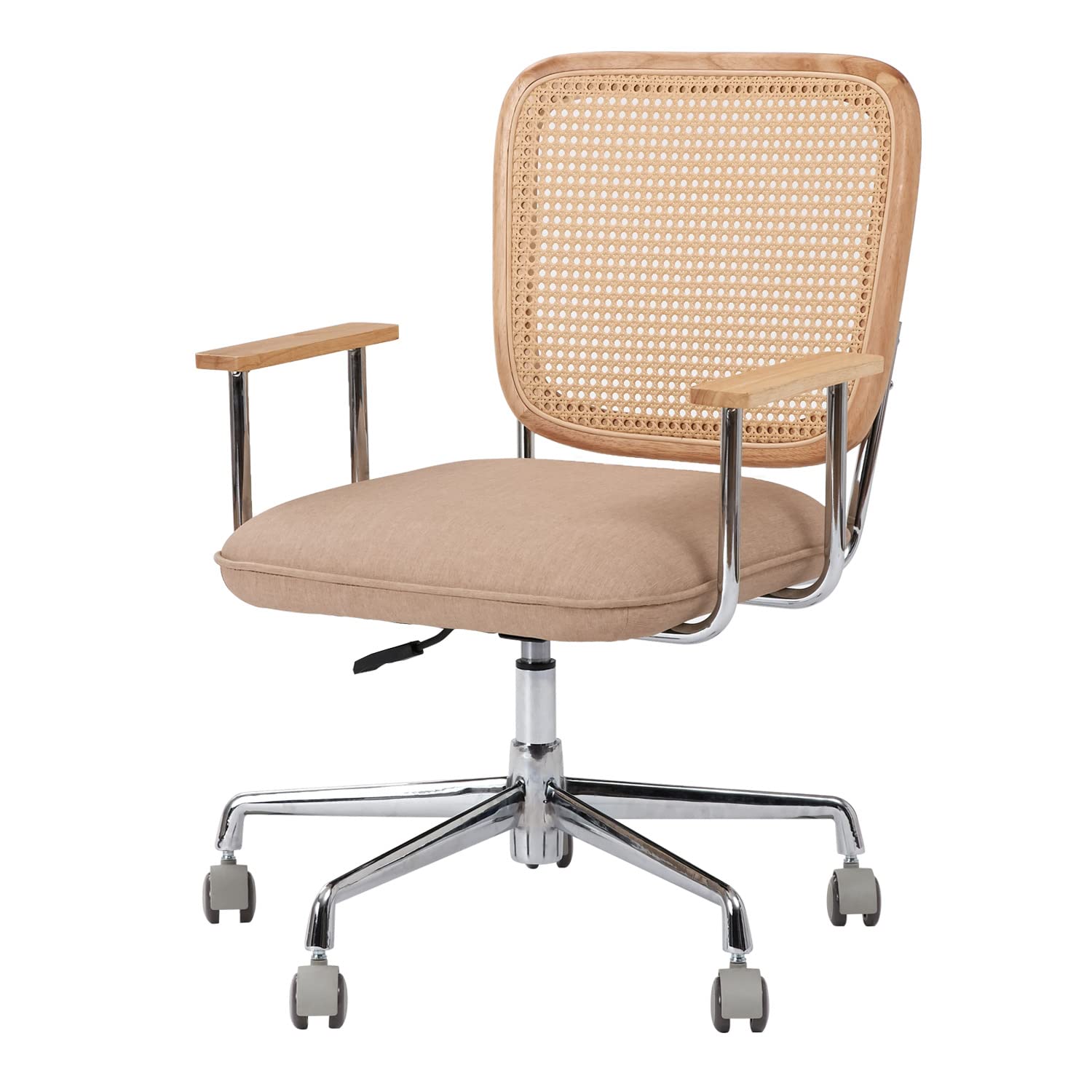 Amazon.co.jp: LOWYA ロウヤ デスクチェア ラタン調チェア おしゃれ