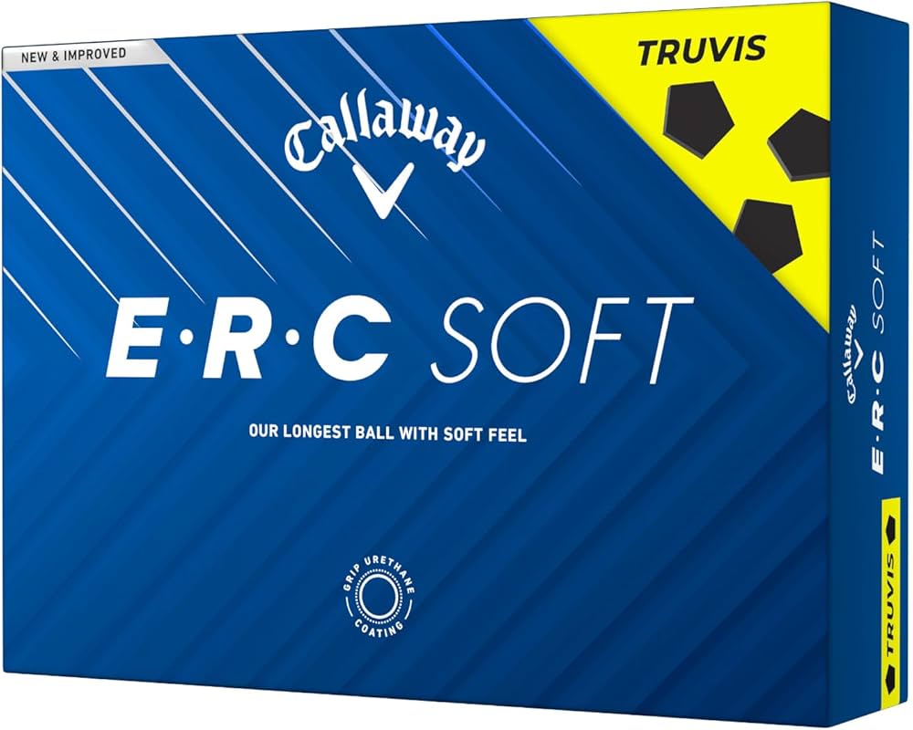 Amazon.co.jp: キャロウェイ(Callaway) ゴルフボール ERC SOFT 25 YLW
