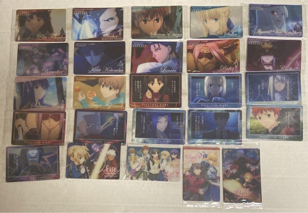 Fate/stay night UBW ウェハース全種類 Fate/stay night[Unlimited