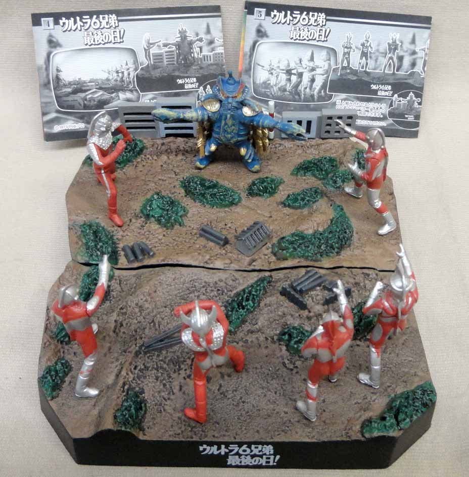 ジオラマ ウルトラの父 対 エンペラ星人 ジオラマ ウルトラの父 対