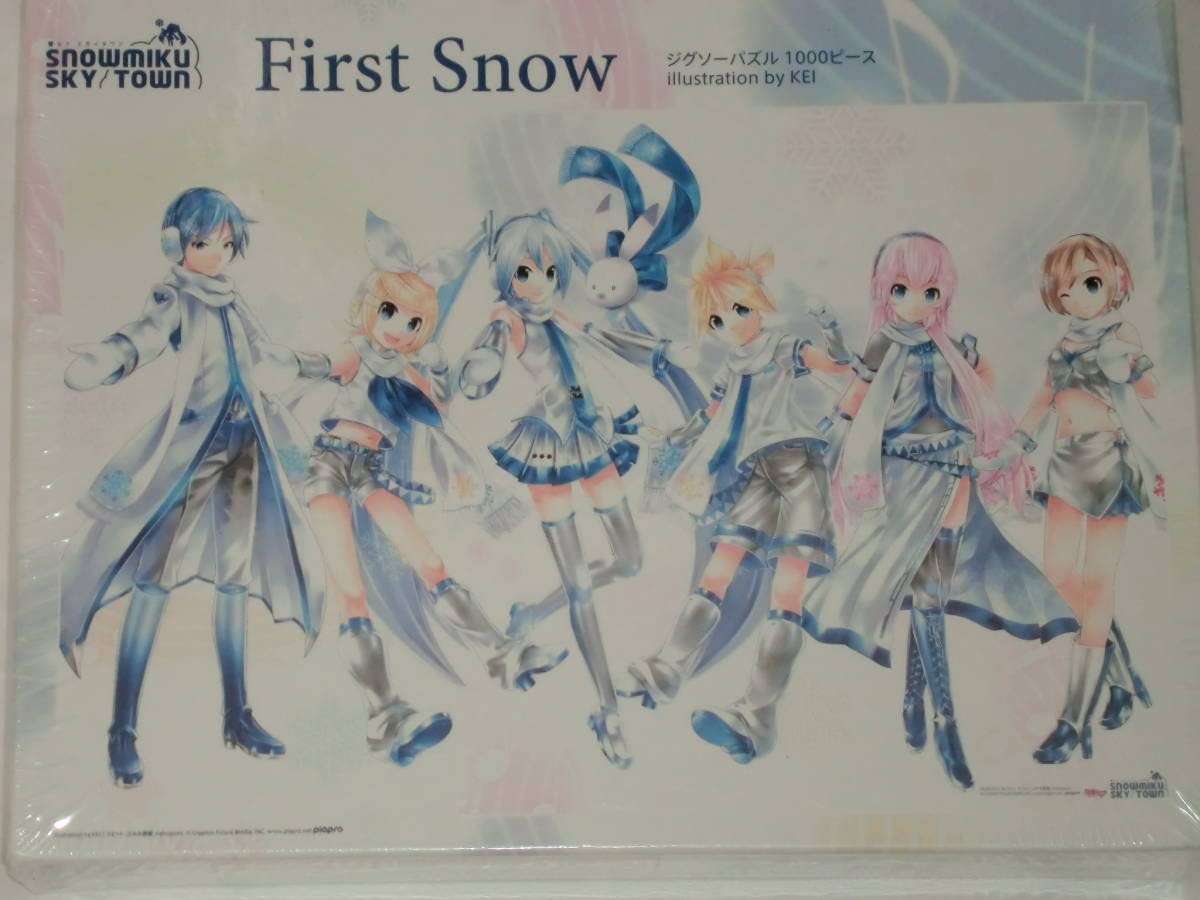 雪ミクスカイタウン限定 初音ミク 花色衣 1000ピース ジグソーパズル