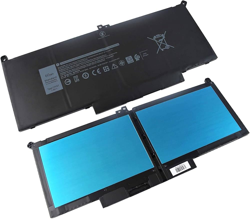 Laptrix F3YGT 7.6V 60Wh Compatible for Dell Latitude 12 7000 7280
