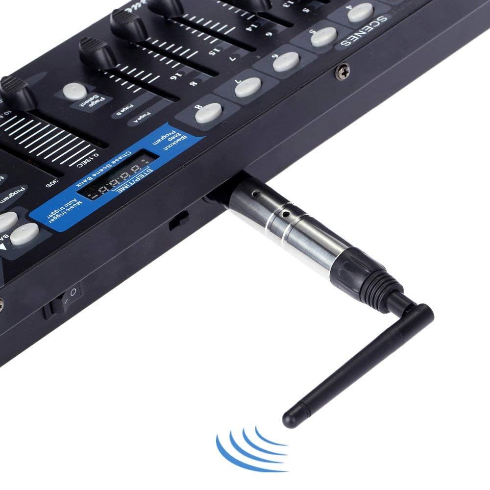 Amazon.com: Lixada DMX512 DMX Dfi DJ 2.4G Wireless Transmitter