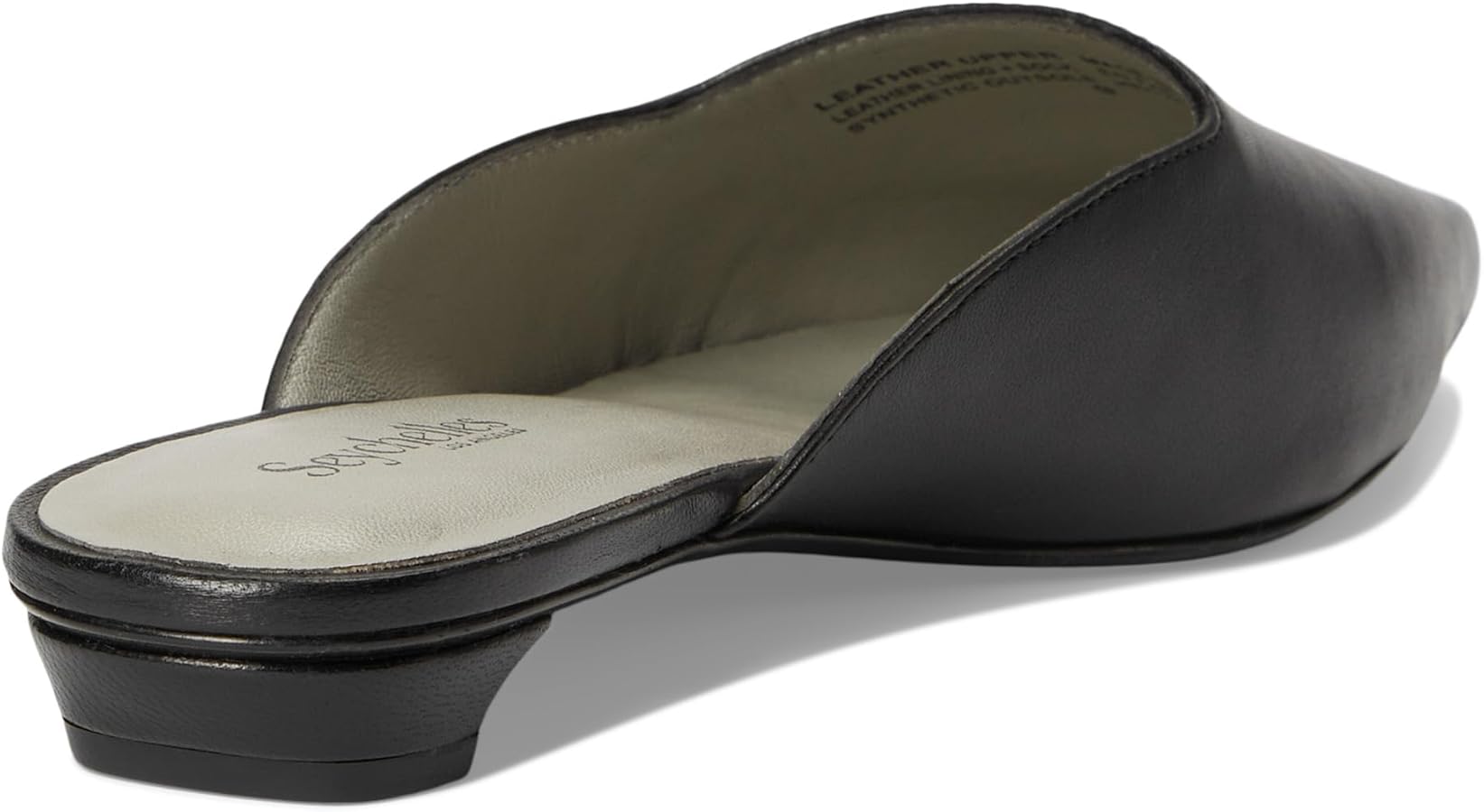 Amazon.com | Seychelles Women's Mocktail Leather Mules, Black, 6