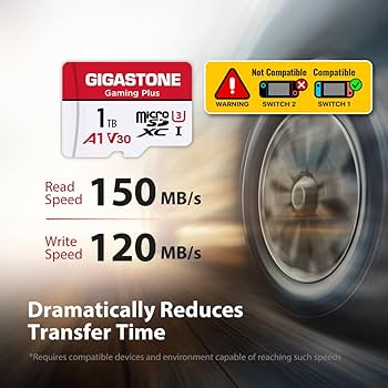 Amazon | 【Switch 1専用】 GIGASTONE マイクロsdカード 1TB Gaming