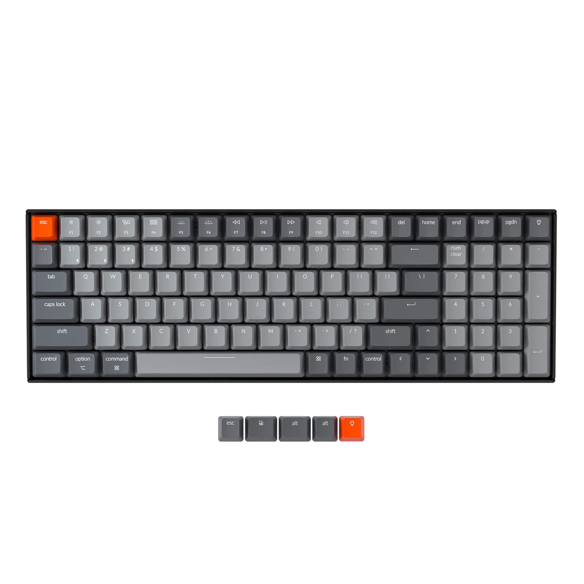 Amazon.com: Keychron K4 96% Layout Bluetooth Wireless Mechanical
