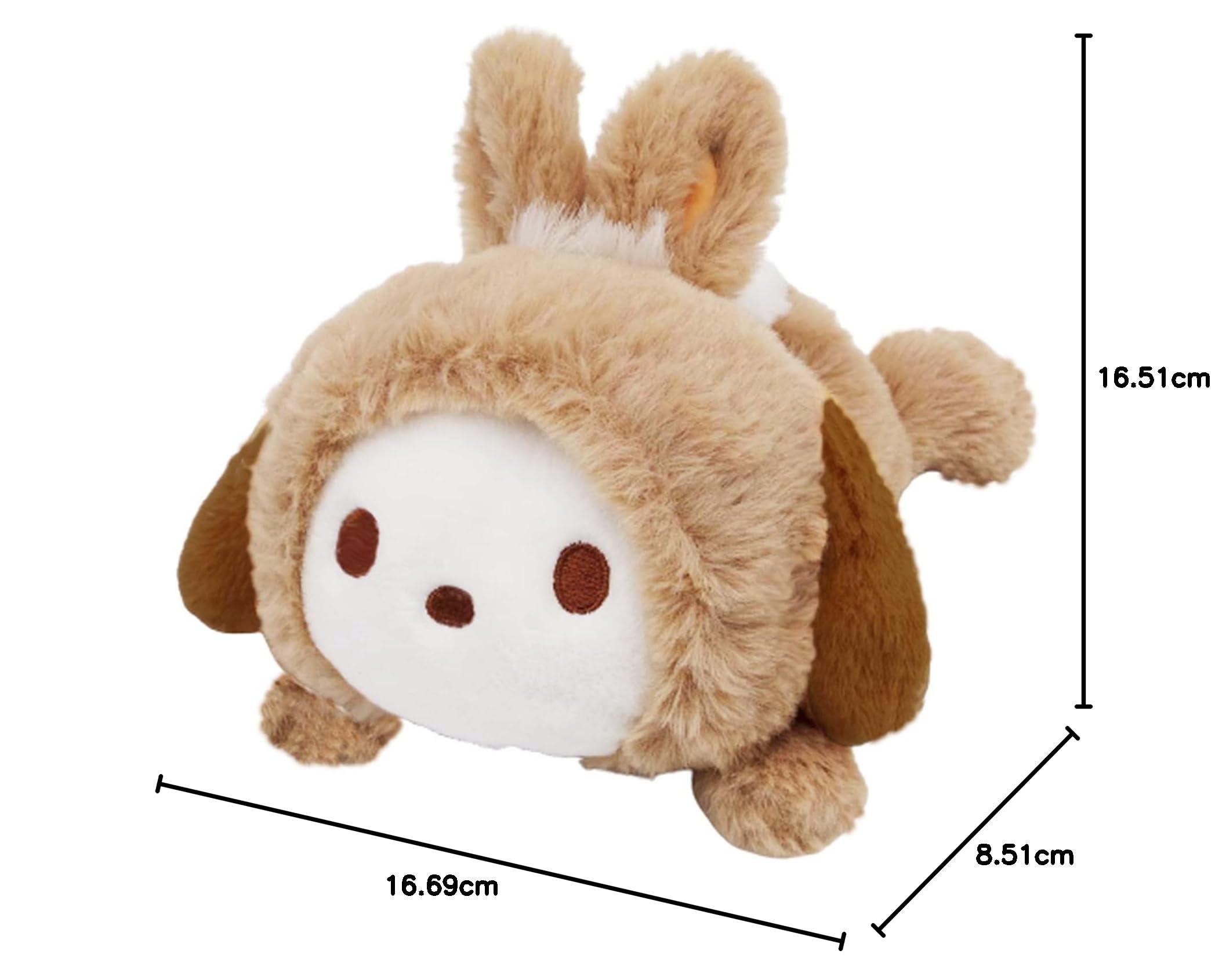 Amazon.co.jp: ナカジマコーポレーション ふんわりうさぎ ポチャッコ