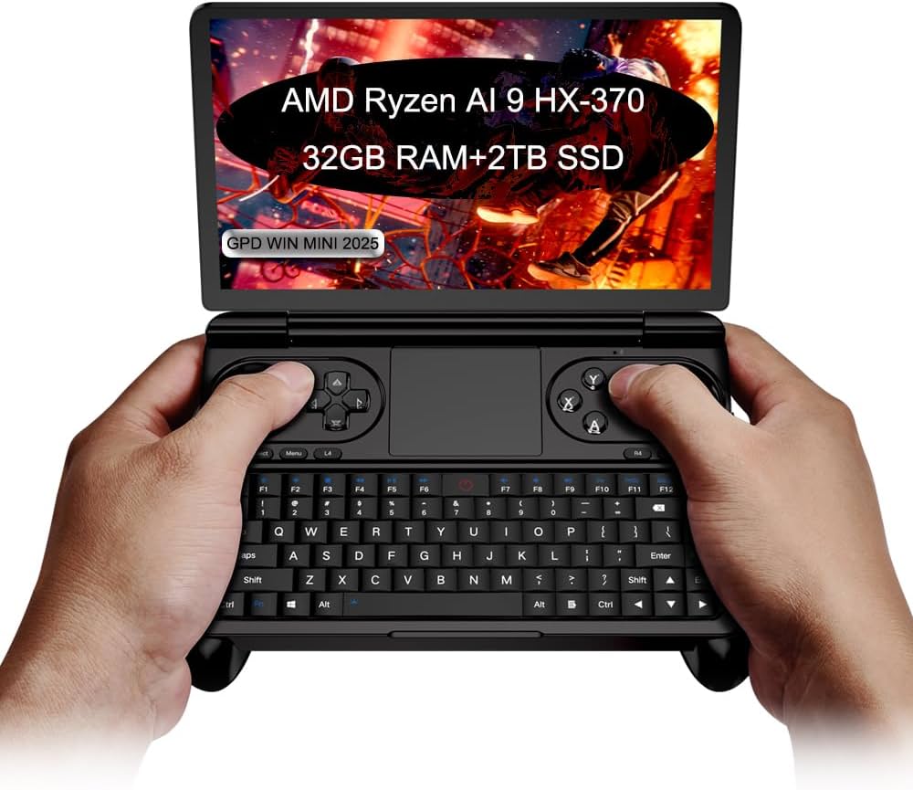 Amazon.co.jp: WEELIAO GPD Win Mini 2025 AMD Ryzen AI 9 HX 370、7