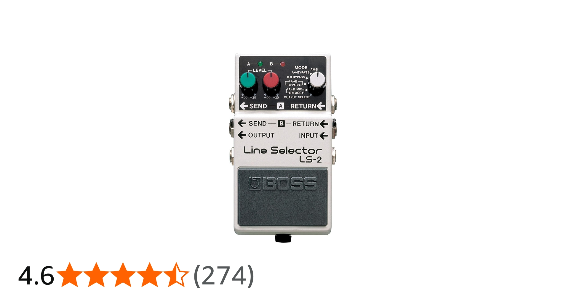 Amazon | BOSS Line Selector LS-2 | ギターエフェクター | 楽器・音響機器