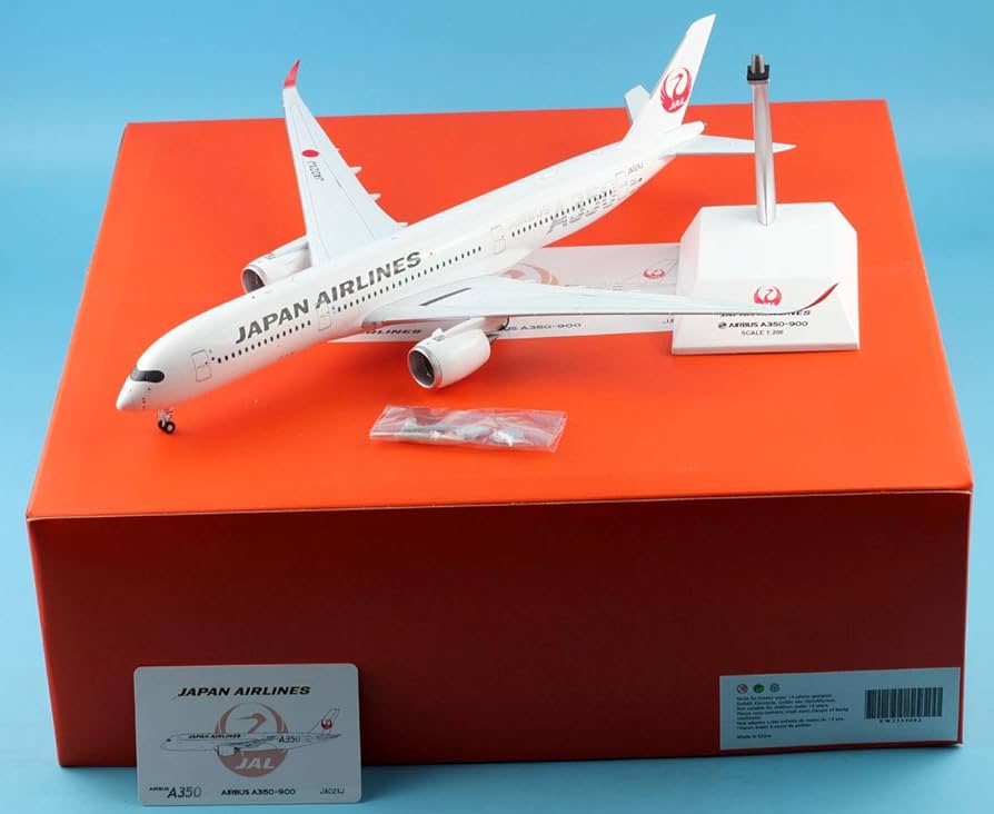 Amazon.co.jp: JC Wings 1/200 完成品 JAL A350-900 JA02XJ ダイ