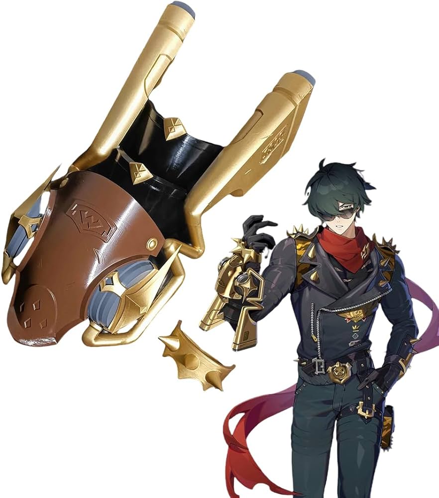 Amazon.co.jp: ゼンレスゾーンゼロ ライト コスプレ道具 グローブ