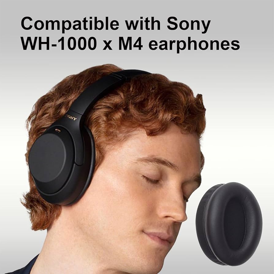Amazon | 交換用イヤーパッド Sony WH-1000XM4 ヘッドフォン対応